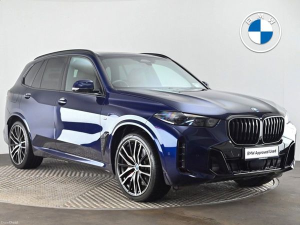 BMW X5 SUV, Petrol Plug-in Hybrid, 2025, Blue