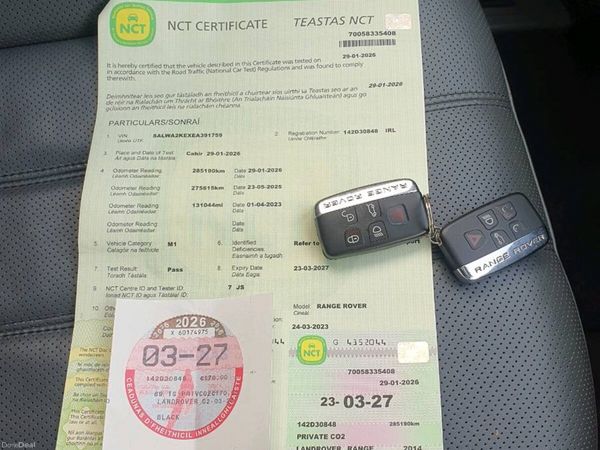 Land Rover Range Rover Sport SUV, Diesel, 2014, Black