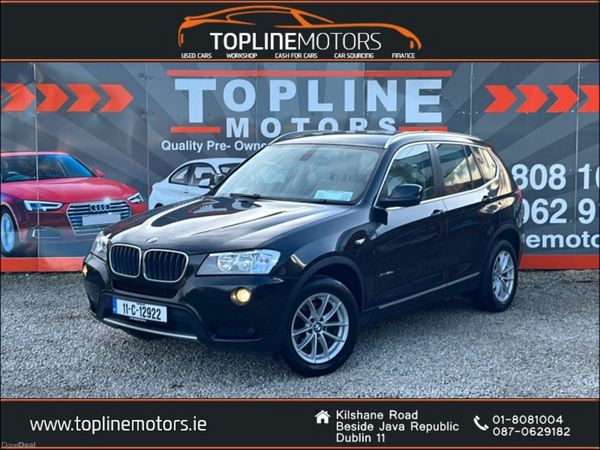 BMW X3 SUV, Diesel, 2011, Black