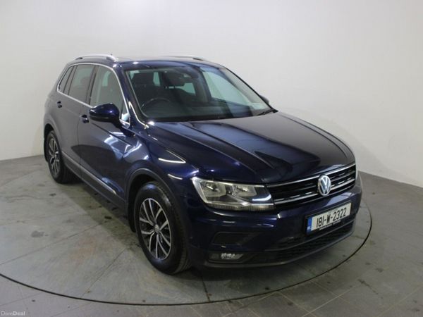 Volkswagen Tiguan SUV, Diesel, 2018, Blue
