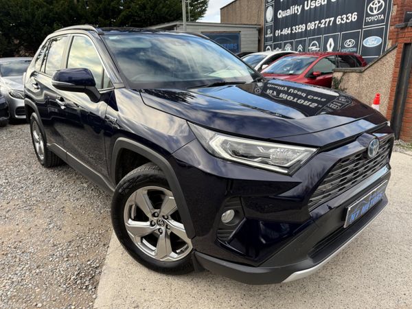 Toyota RAV4 SUV, Petrol Hybrid, 2020, Blue