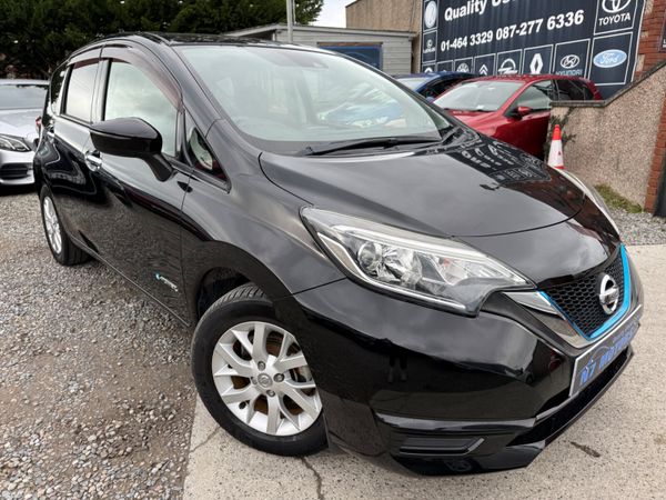 Nissan Note Hatchback, Petrol Hybrid, 2017, Black