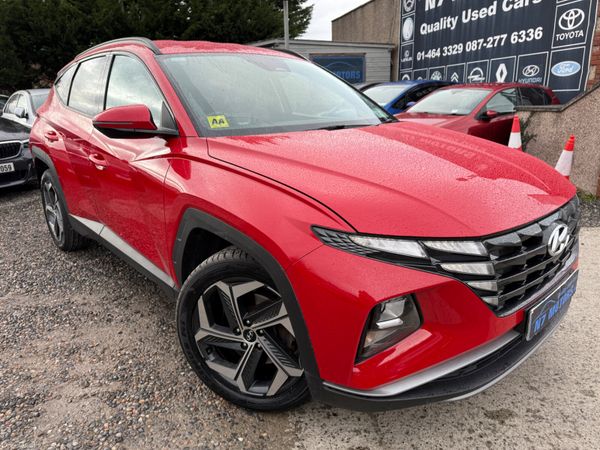 Hyundai Tucson SUV, Petrol Hybrid, 2021, Red