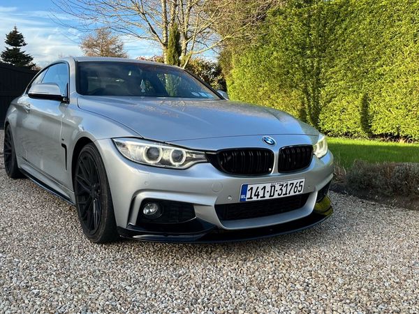 BMW 4-Series Coupe, Diesel, 2014, Silver