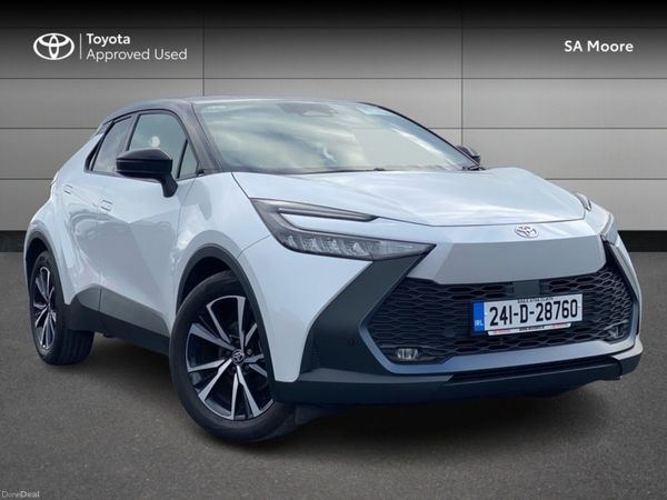 Toyota C-HR SUV, Petrol Hybrid, 2024, White