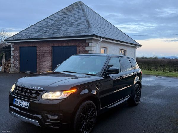Land Rover Range Rover Sport SUV, Diesel, 2014, Black