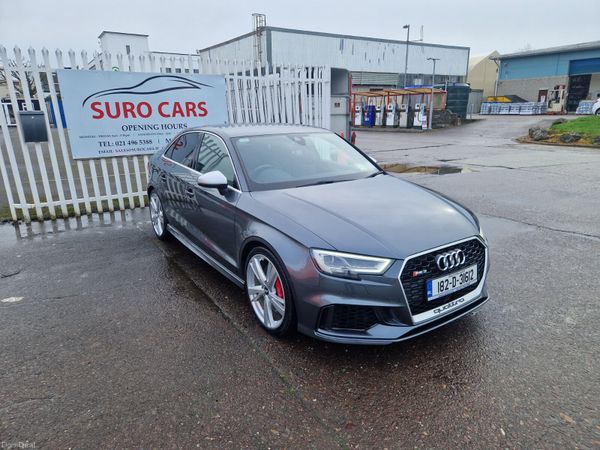 Audi RS3 Saloon, Petrol, 2018, Grey