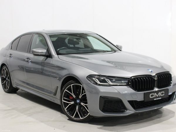 BMW 5-Series Saloon, Petrol Hybrid, 2022, Grey