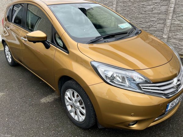 Nissan Note MPV, Petrol, 2015, Gold