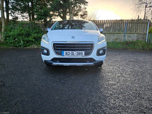 Peugeot 3008 SUV, Diesel, 2016, White