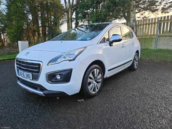 Peugeot 3008 SUV, Diesel, 2016, White