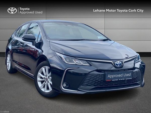 Toyota Corolla Saloon, Petrol Hybrid, 2024, Black