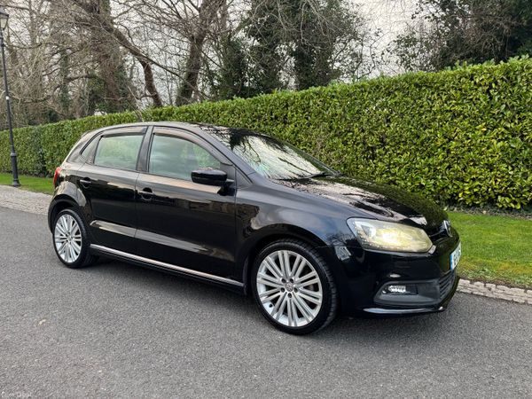 Volkswagen Polo Hatchback, Petrol, 2016, Black