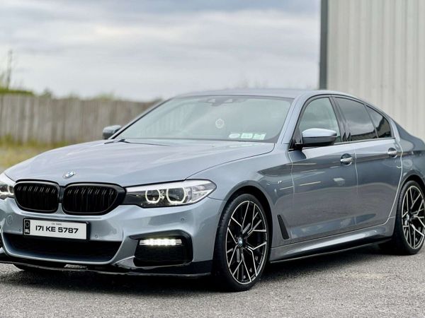 BMW 5-Series Saloon, Diesel, 2017, Blue