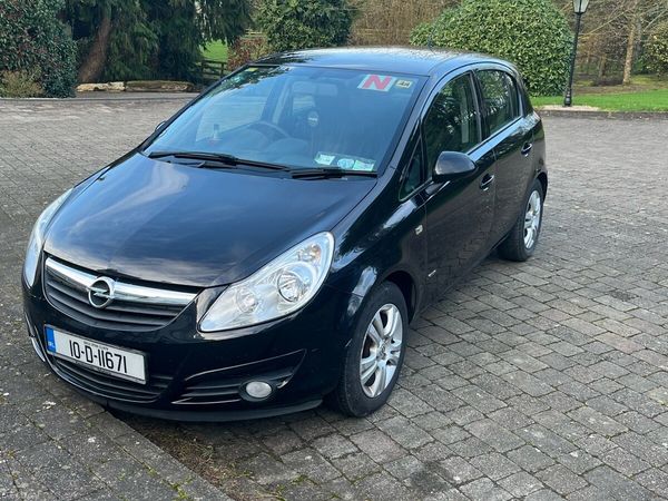 Opel Corsa Hatchback, Petrol, 2010, Black