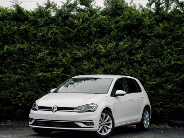 Volkswagen Golf Hatchback, Petrol, 2019, White