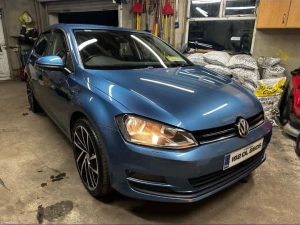 Volkswagen Golf Hatchback, Diesel, 2016, Blue