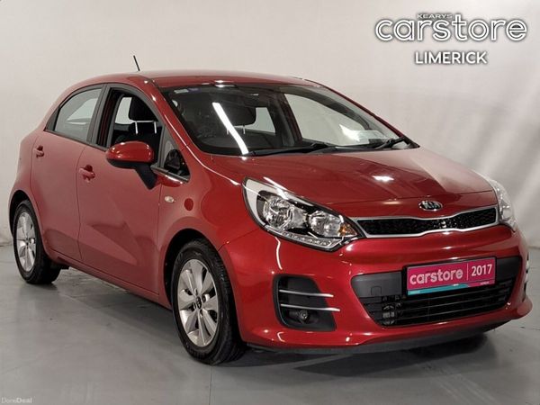 Kia Rio Hatchback, Petrol, 2017, Red