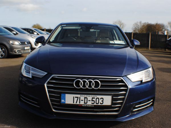 Audi A4 Saloon, Diesel, 2017, Blue