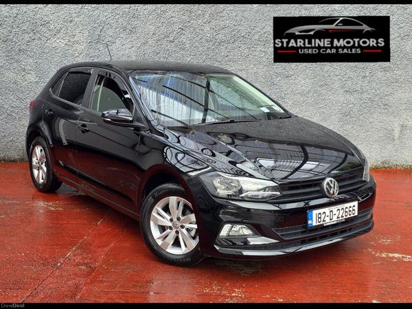 Volkswagen Polo Hatchback, Petrol, 2018, Black