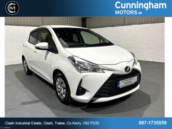 Toyota Yaris Hatchback, Petrol, 2018, White