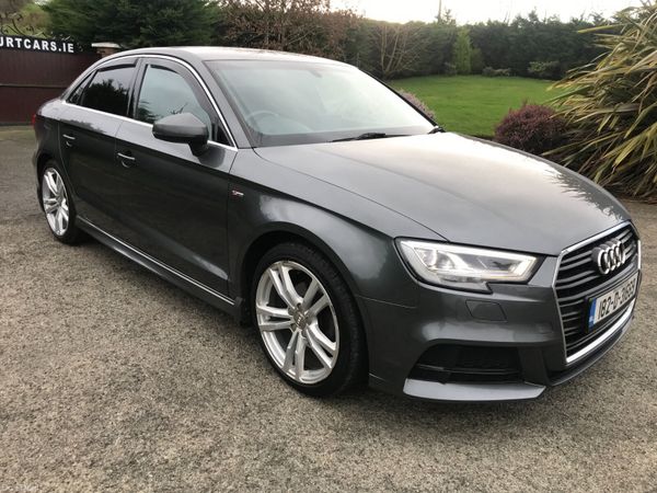 Audi A3 Saloon, Petrol, 2018, Grey