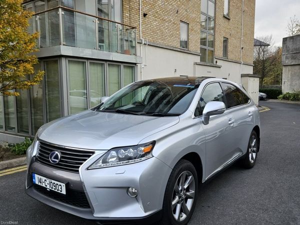 Lexus RX SUV, Petrol Hybrid, 2014, Silver