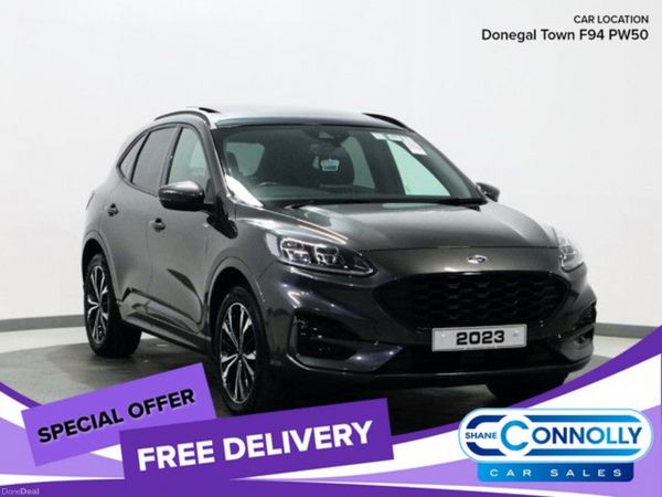 Ford Kuga SUV, Petrol Hybrid, 2023, Grey