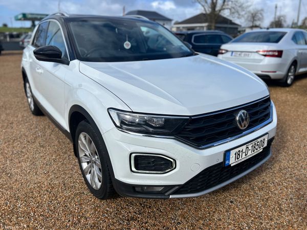 Volkswagen T-Roc SUV, Petrol, 2018, White