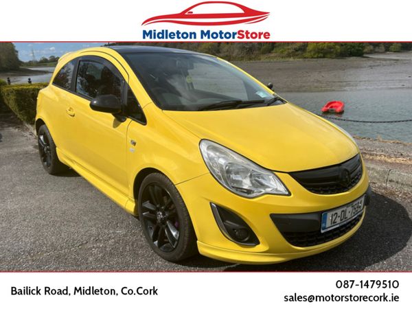 Opel Corsa Hatchback, Petrol, 2012, Yellow