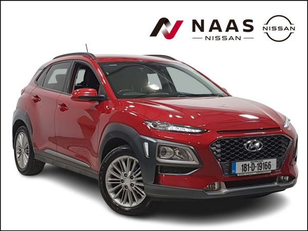 Hyundai KONA MPV, Petrol, 2018, Red