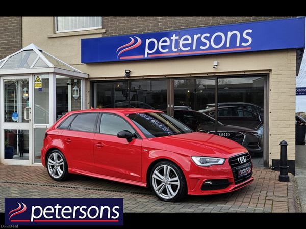 Audi A3 Hatchback, Petrol, 2015, Red