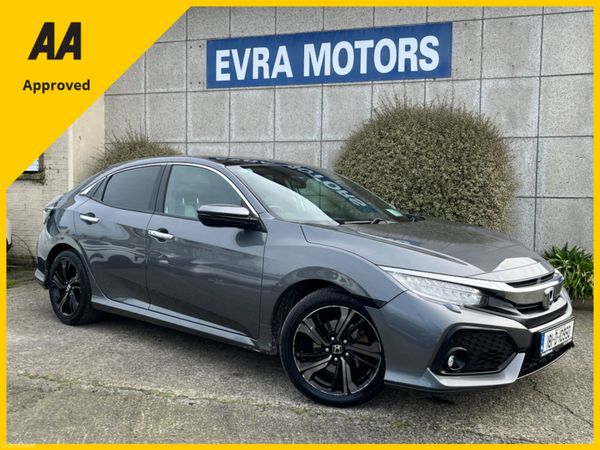 Honda Civic Hatchback, Petrol, 2018, Grey