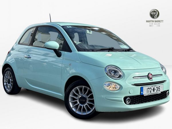 Fiat 500 Hatchback, Petrol, 2017, Green