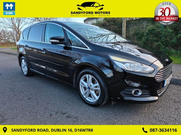 Ford S-Max MPV, Diesel, 2017, Black