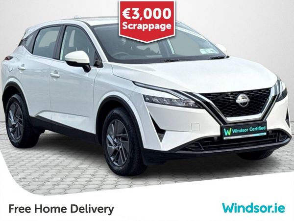 Nissan Qashqai MPV, Petrol, 2024, White