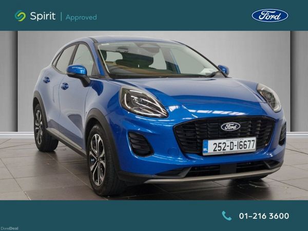 Ford Puma MPV, Petrol Hybrid, 2025, Blue