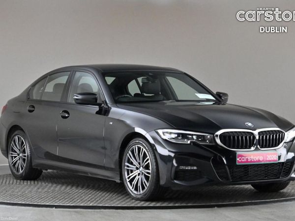 BMW 3-Series Saloon, Petrol Hybrid, 2020, Black
