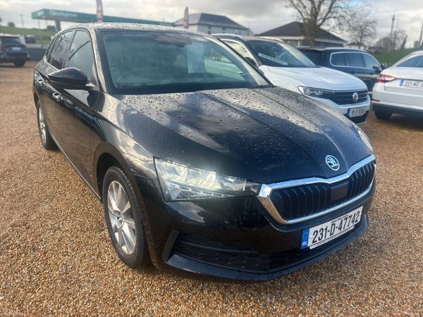 Skoda Scala Hatchback, Petrol, 2023, Black