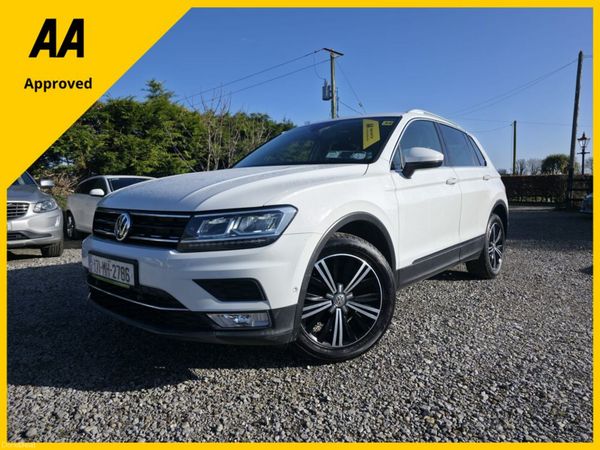 Volkswagen Tiguan SUV, Diesel, 2017, White