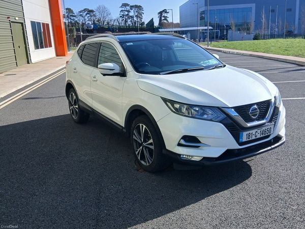 Nissan Qashqai Hatchback, Diesel, 2018, White