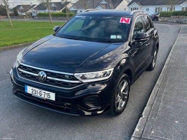 Volkswagen T-Roc SUV, Petrol, 2023, Black
