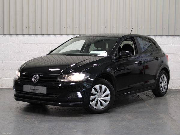 Volkswagen Polo Hatchback, Petrol, 2019, Black