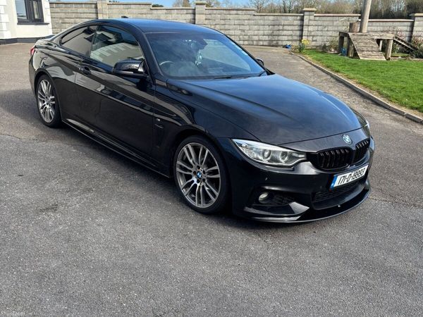 BMW 4-Series Coupe, Diesel, 2017, Black
