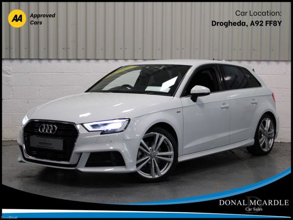 Audi A3 Hatchback, Petrol, 2020, White