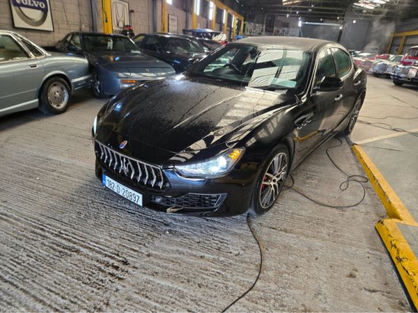 Maserati Ghibli Saloon, Diesel, 2018, Black