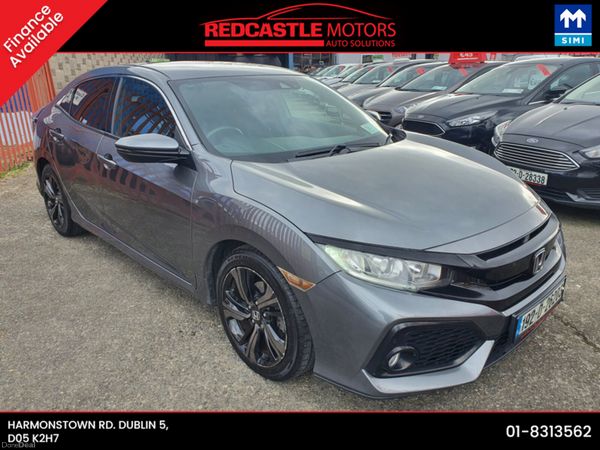 Honda Civic Hatchback, Petrol, 2019, Grey