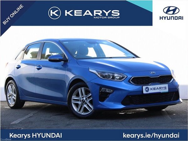 Kia Ceed Hatchback, Petrol, 2019, Blue