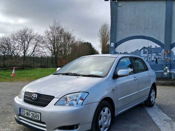 Toyota Corolla Hatchback, Petrol, 2003, Silver