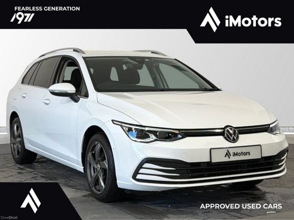 Volkswagen Golf Estate, Petrol, 2022, White